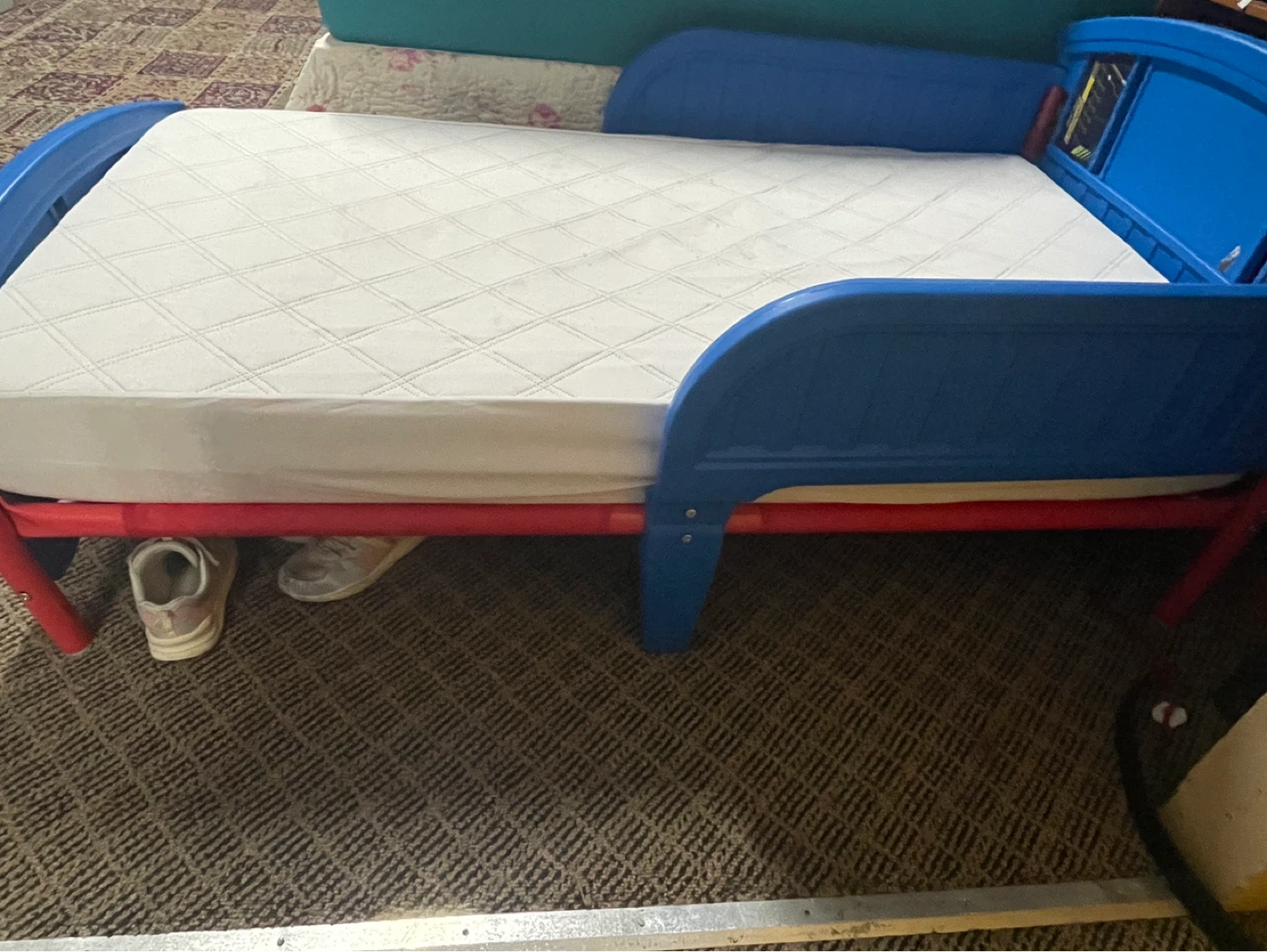 Disney Pixar Cars Toddler Bed with Mattress