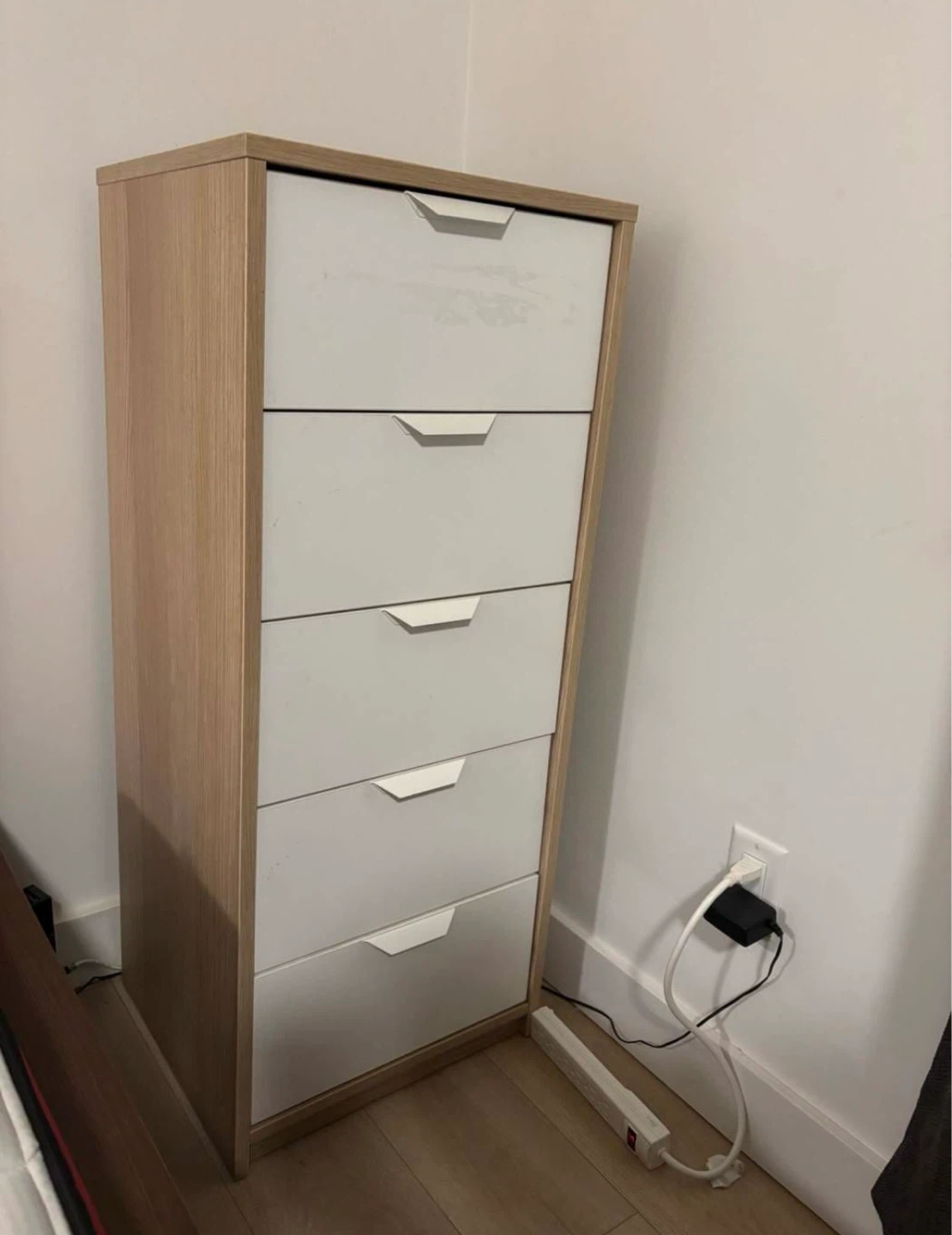 5-Drawer Tall Chest of Drawers - photo 2