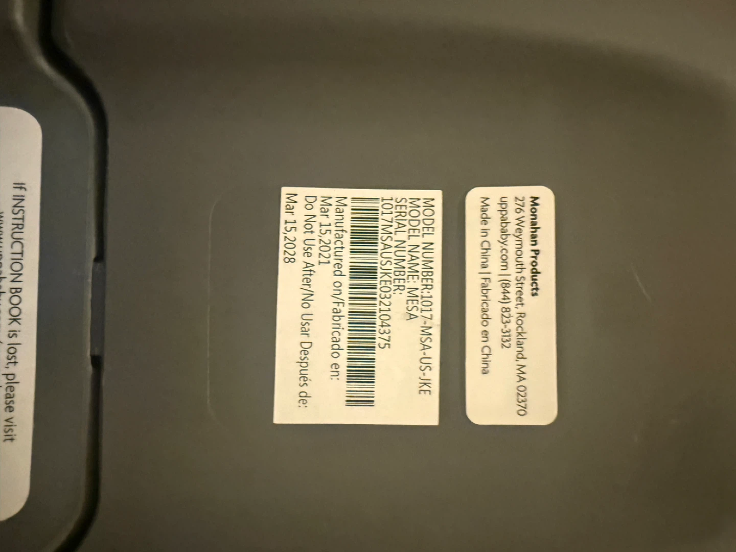 UPPAbaby MESA Infant Car Seat with Base - photo 3