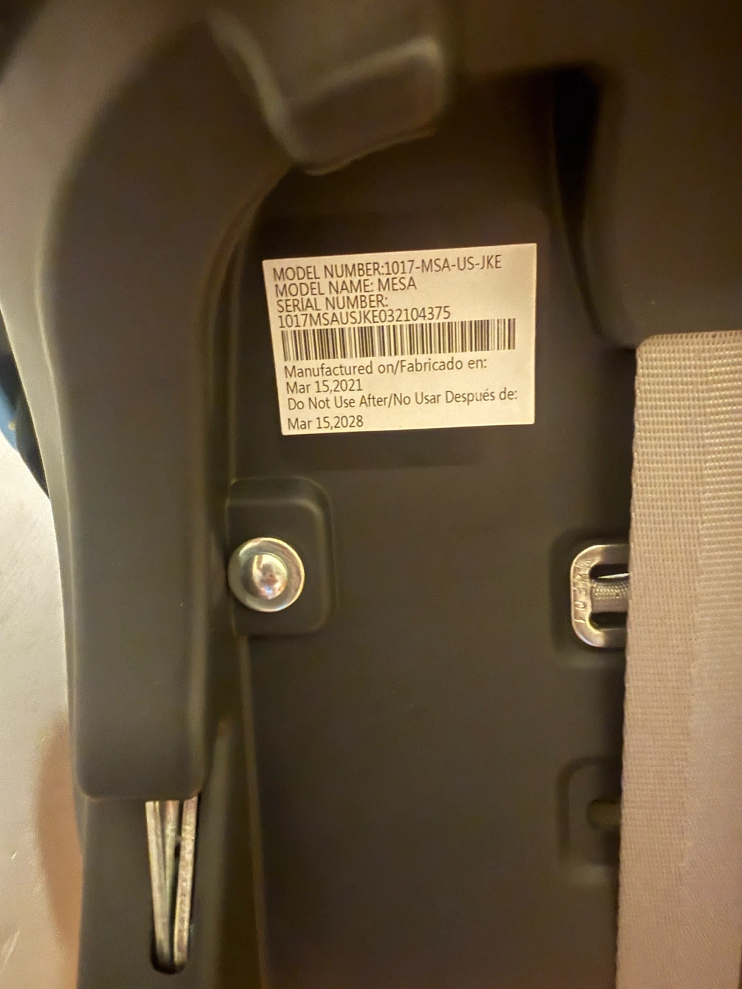 UPPAbaby MESA Infant Car Seat with Base - photo 4