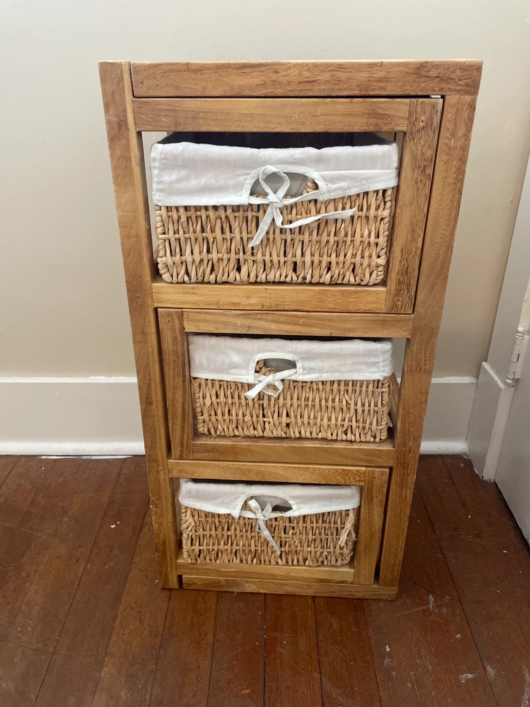 Wicker Drawers / Bedside Table