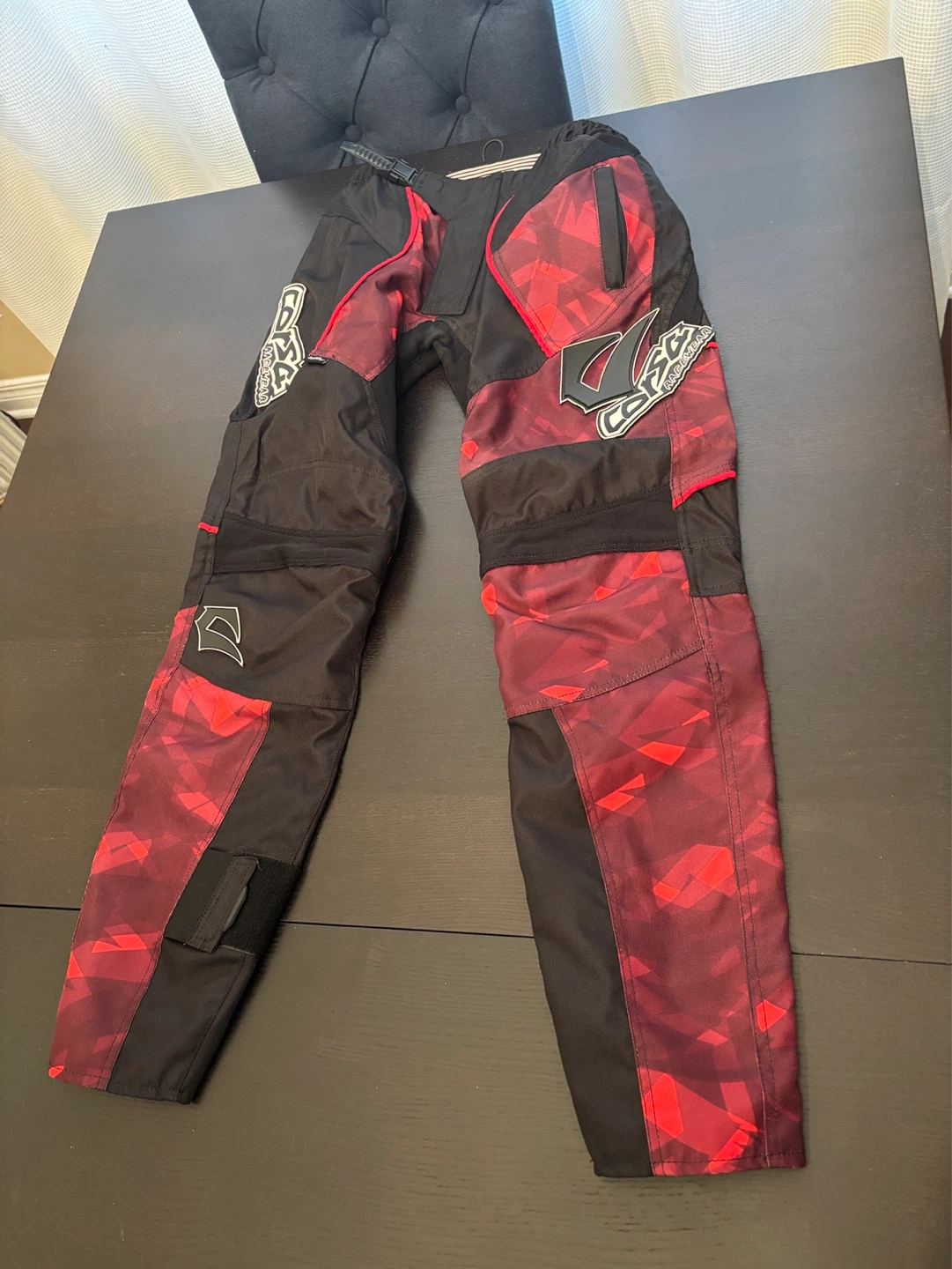 Corsa BMX Pants - Black Red
