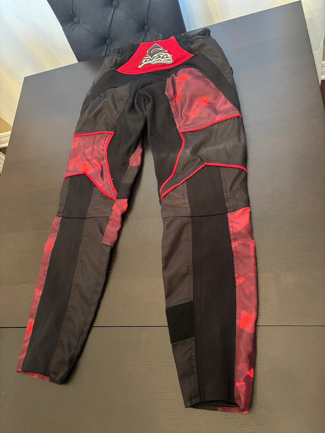 Corsa BMX Pants - Black Red - photo 2