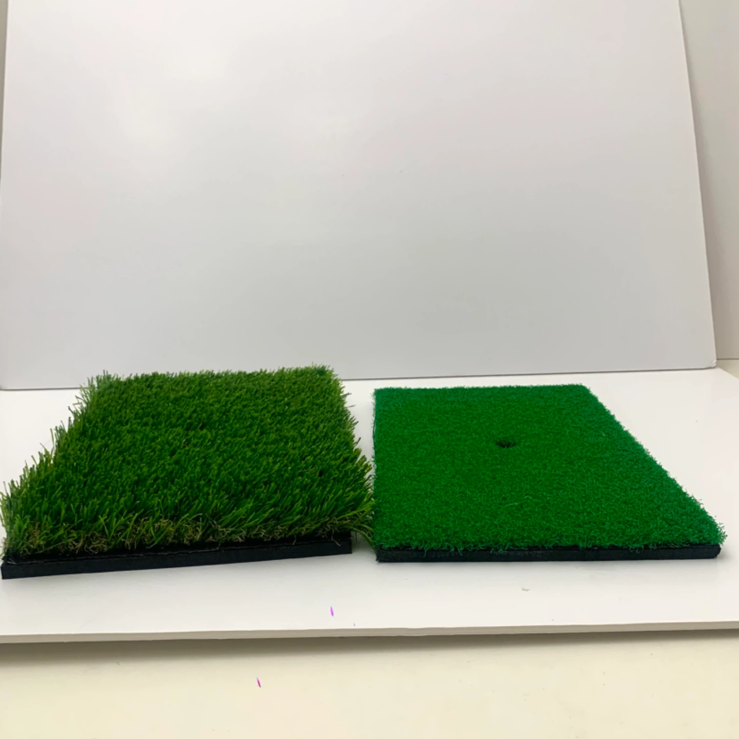 Golf Hitting Mat Practice Turf Golfing Training Aid Set - photo 4