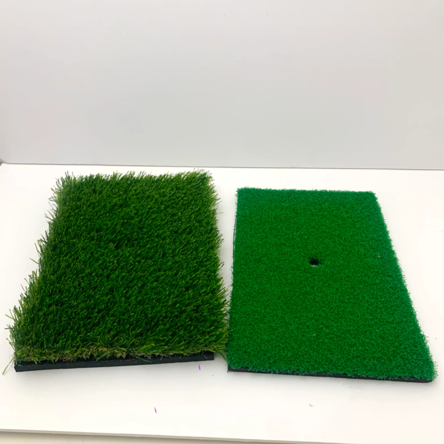 Golf Hitting Mat Practice Turf Golfing Training Aid Set - photo 3