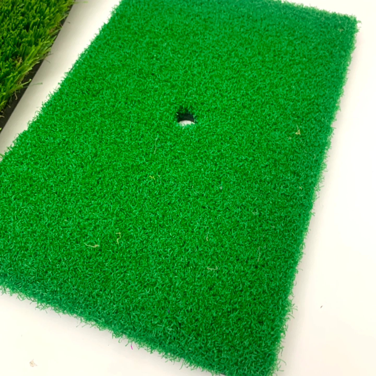 Golf Hitting Mat Practice Turf Golfing Training Aid Set - photo 5