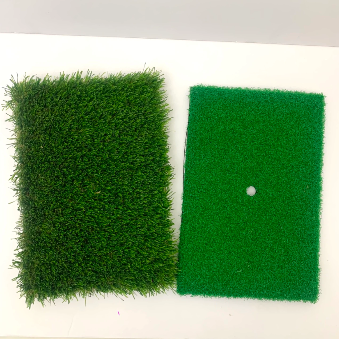 Golf Hitting Mat Practice Turf Golfing Training Aid Set - photo 2