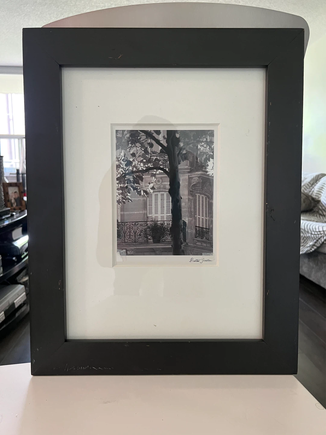 Set of 4 Black Framed Black and White Prints - photo 3