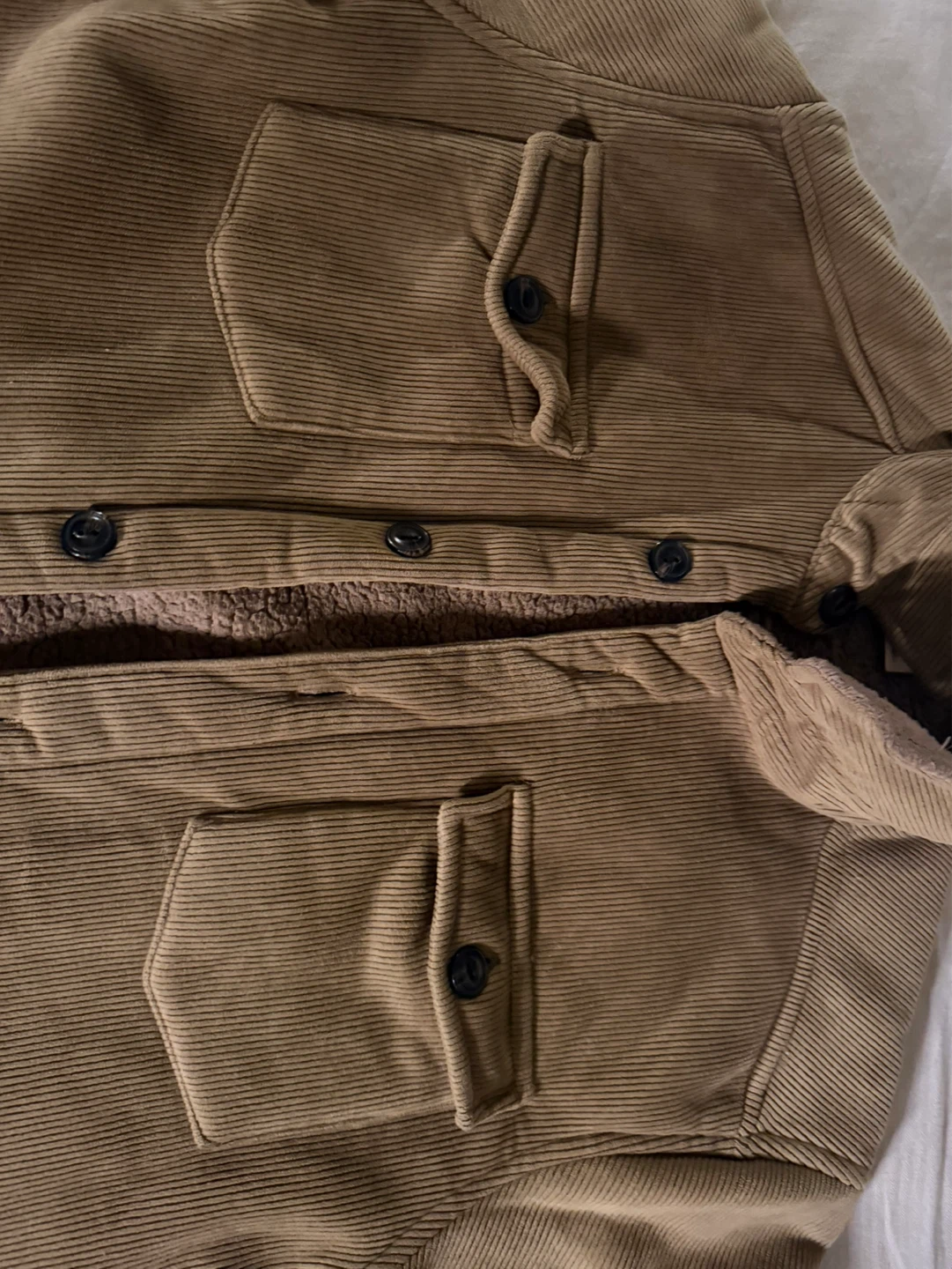 C & C California Corduroy Sherpa Lined Shirt Jacket - photo 3
