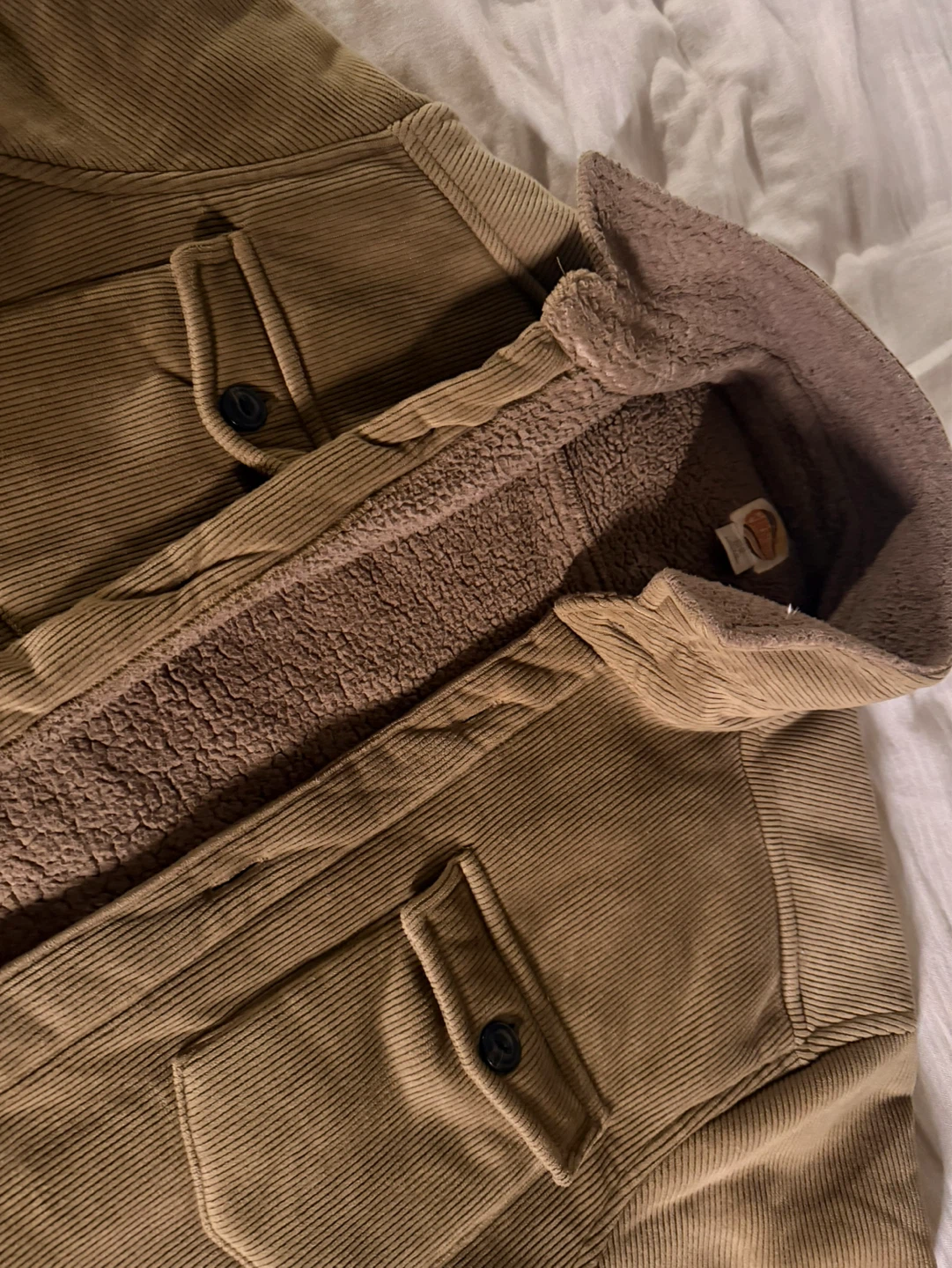 C & C California Corduroy Sherpa Lined Shirt Jacket - photo 2