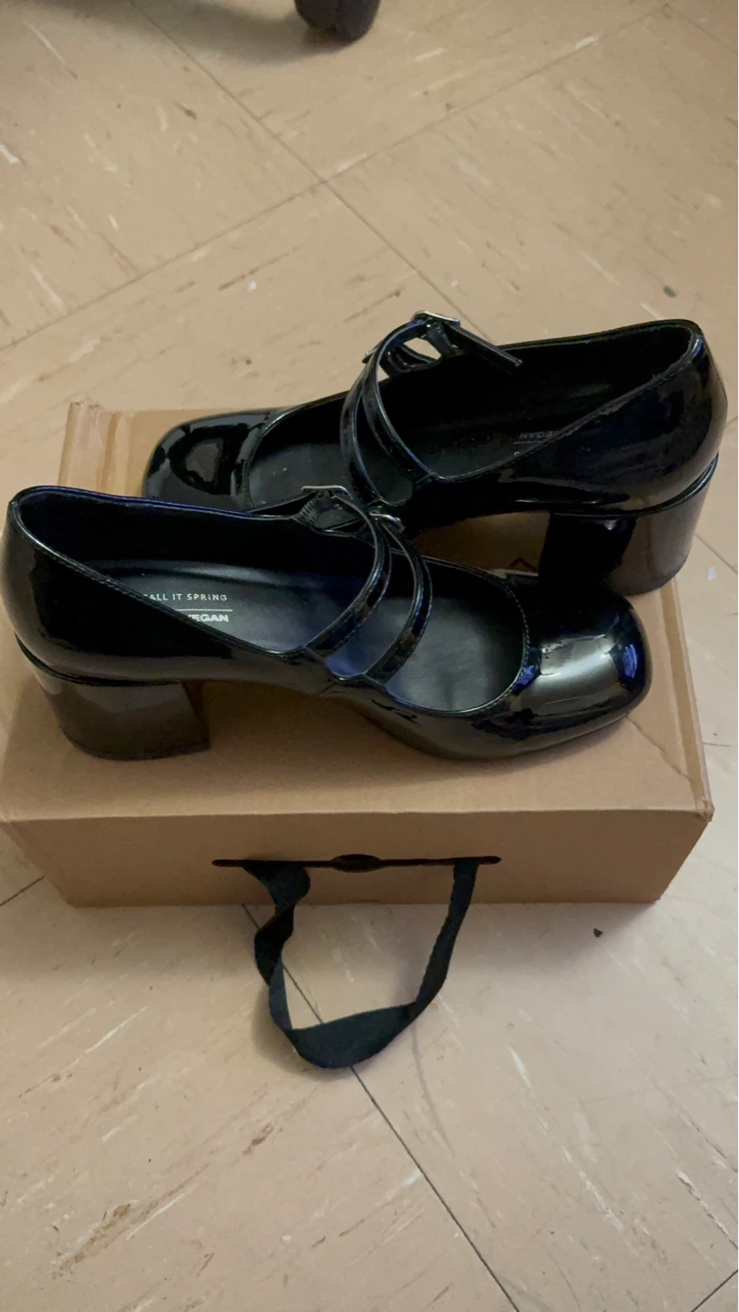 Call It Spring Black Patent Mary Jane Shoes - photo 3