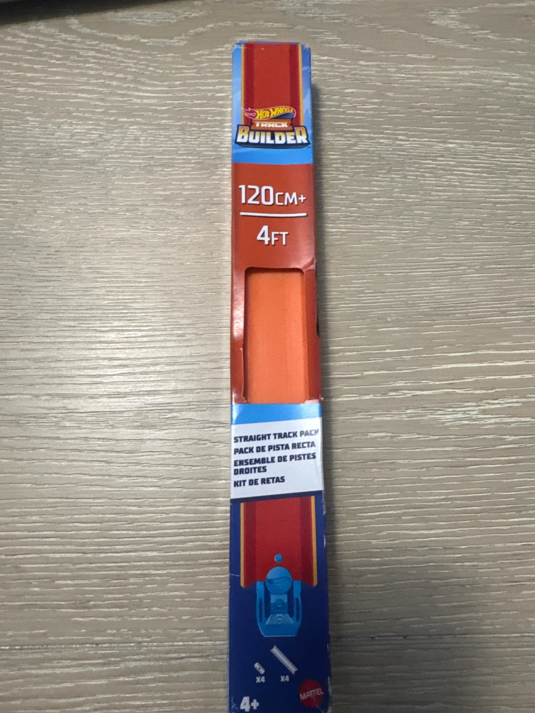 Hot Wheels Track Builder Straight Track Pack - 120cm+