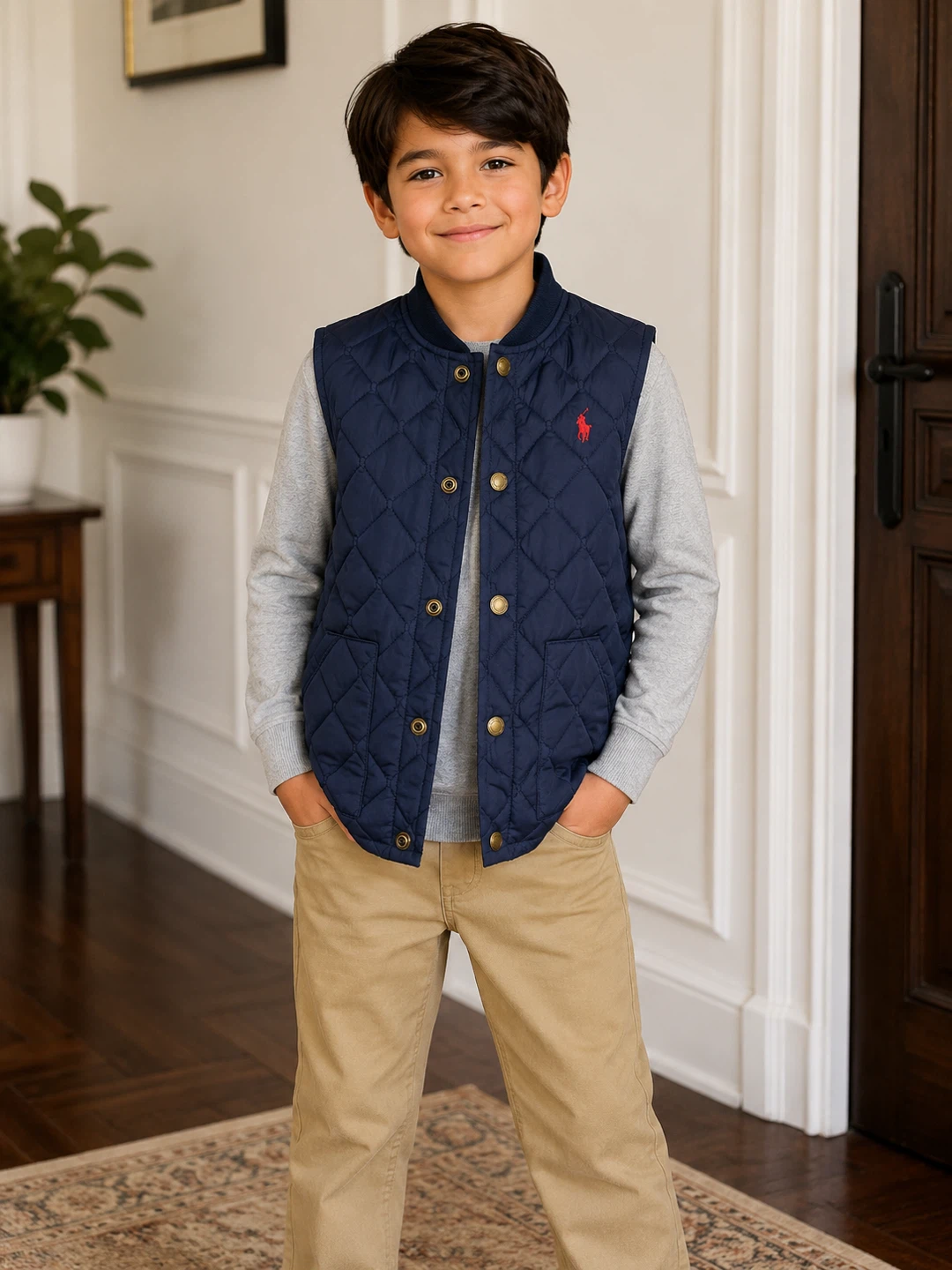 Ralph Lauren Quilted Vest - Navy
