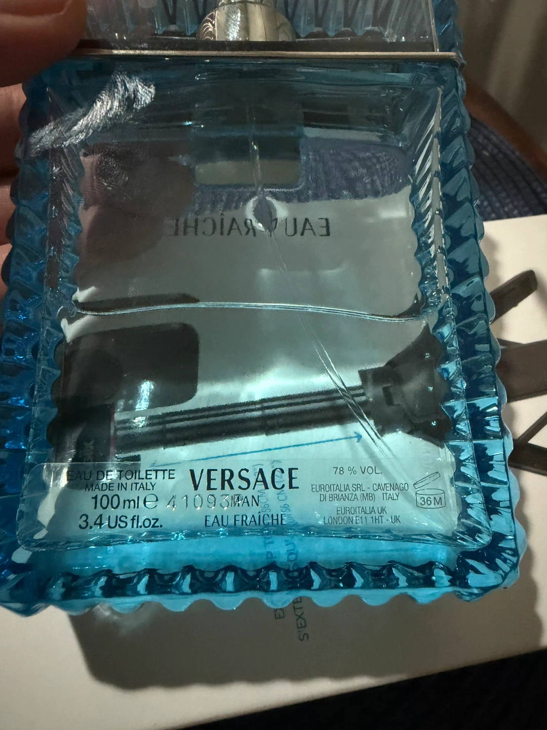 Versace Man Eau Fraiche Eau de Toilette 100ml - photo 2