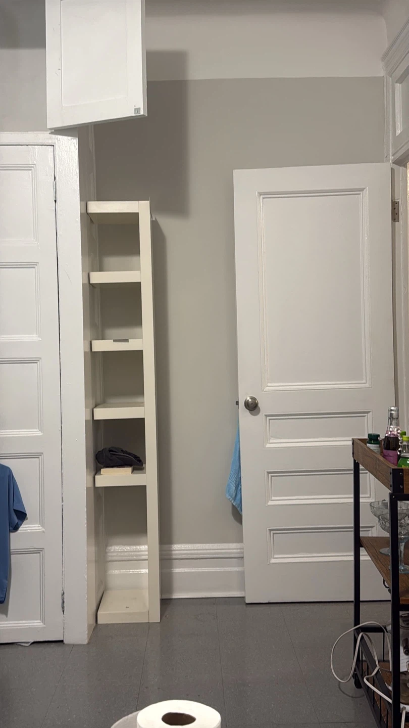 White Tall Bookshelf