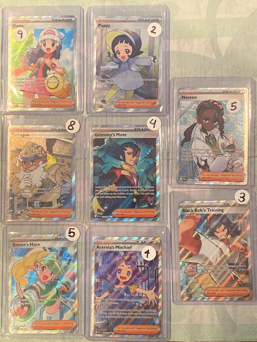 Assorted Pokémon TCG FULL ART Trainer Cards - photo 4