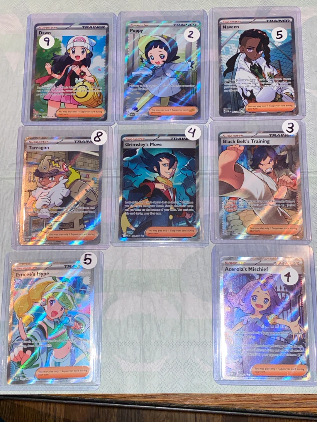 Assorted Pokémon TCG FULL ART Trainer Cards - photo 2
