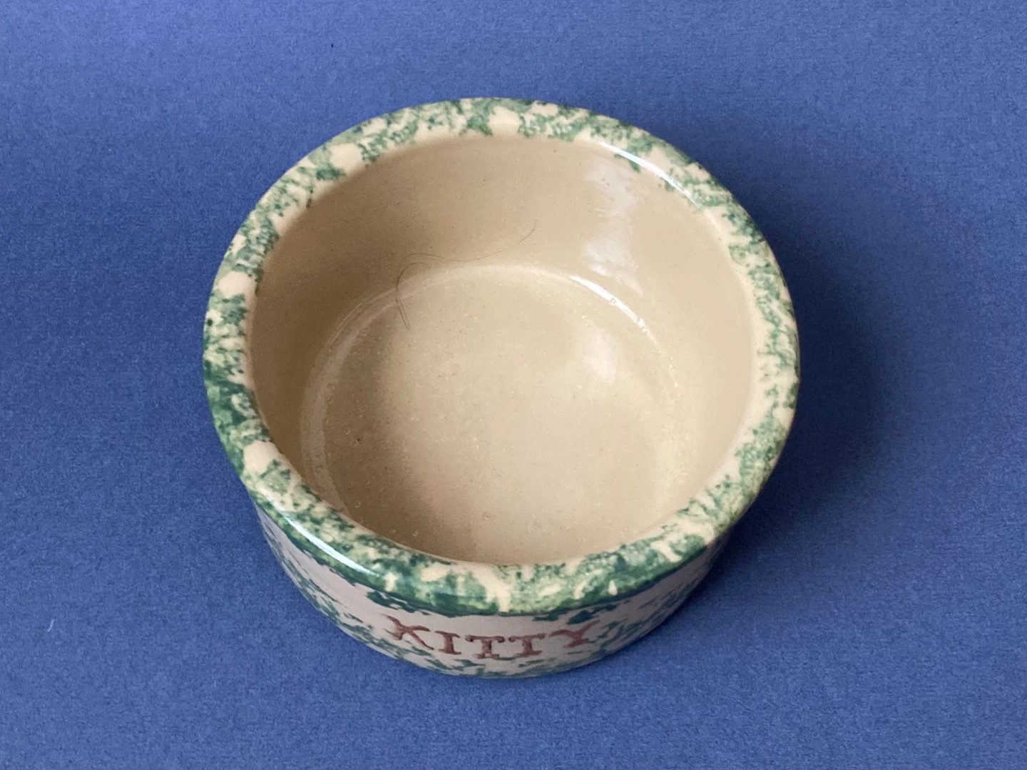 Vintage Stoneware “Kitty” Bowl - photo 2
