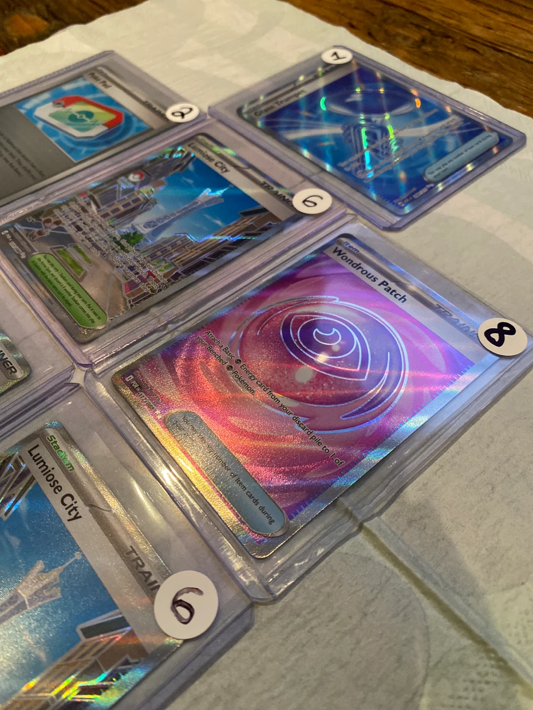 Assorted Pokemon TCG Trainer Item and Stadium Full Art Cards - photo 4