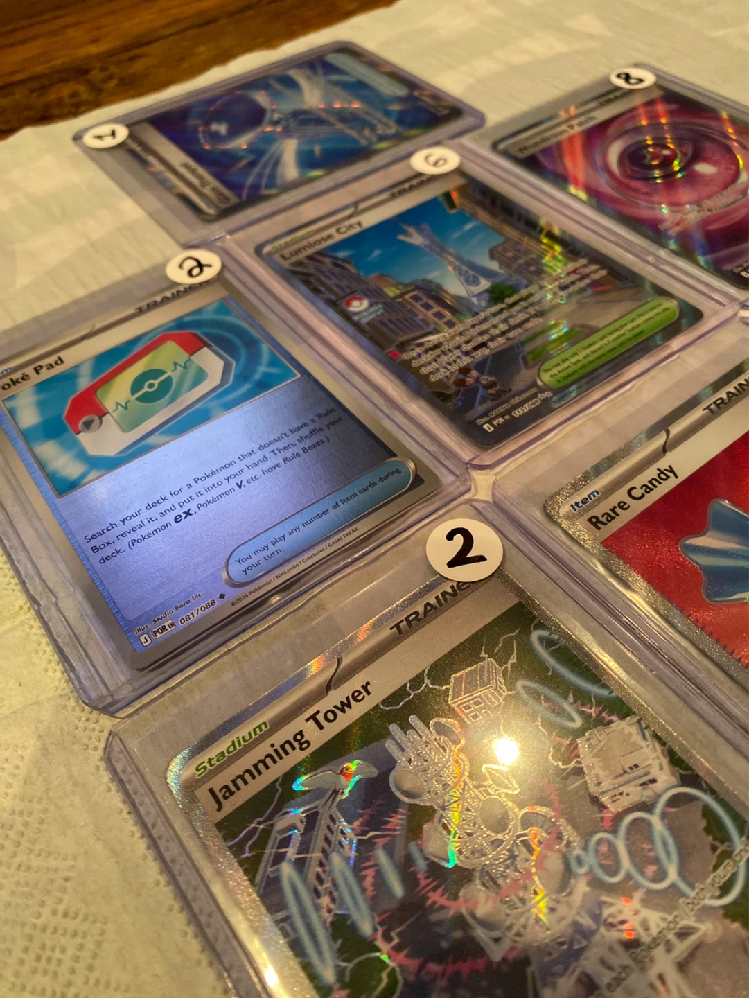 Assorted Pokemon TCG Trainer Item and Stadium Full Art Cards - photo 3
