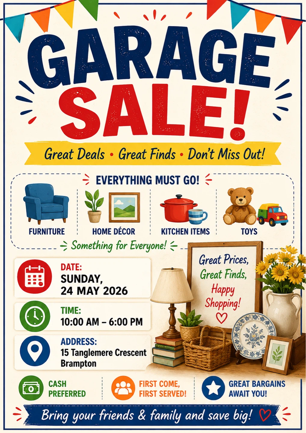 Garage Sale - Brampton
