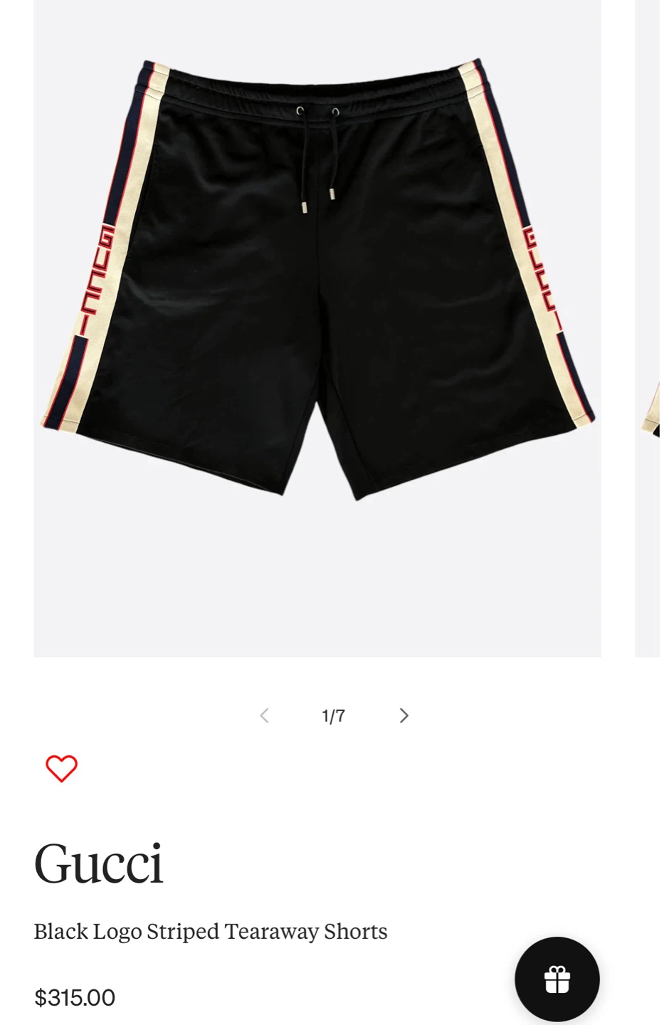 Gucci dark blue  Shorts  men’s medium like new