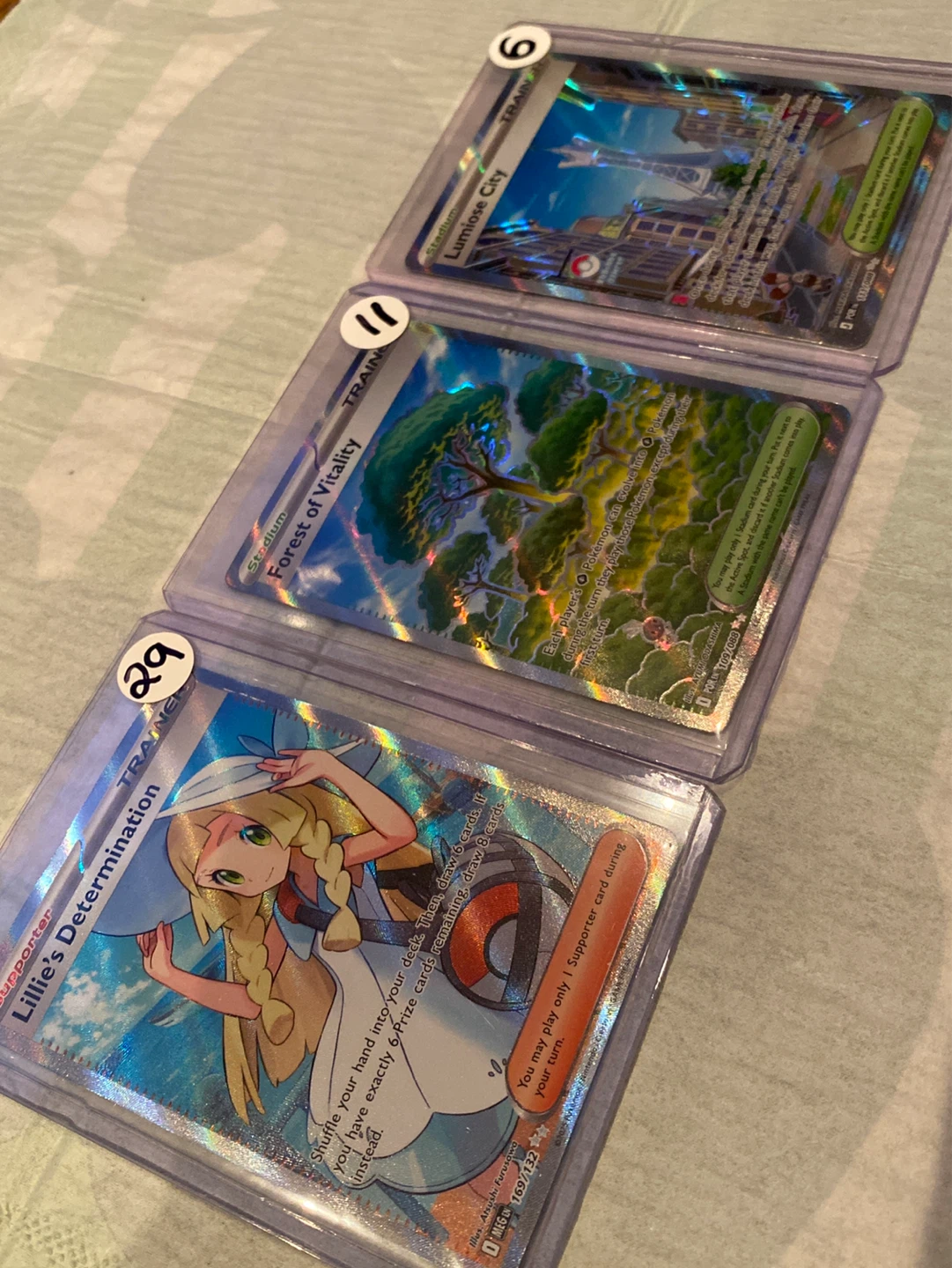 Pokémon Trainer Cards - Lillie's Determination +2