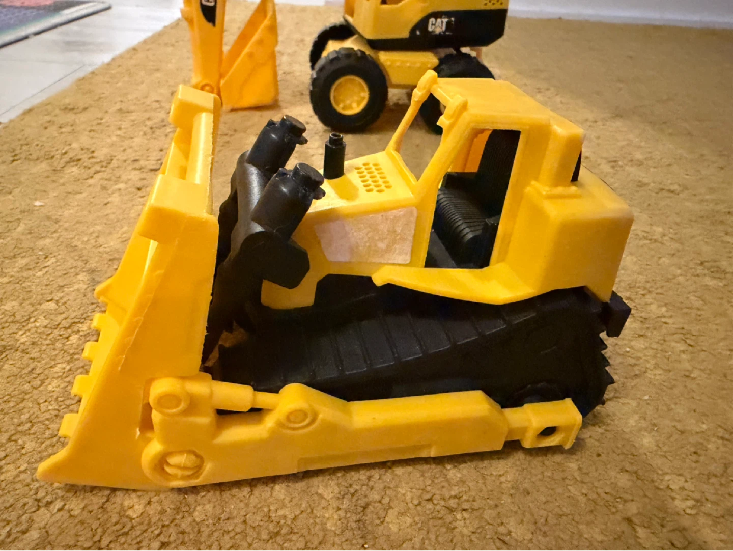 CAT and Volvo Toy Construction Vehicles - photo 3