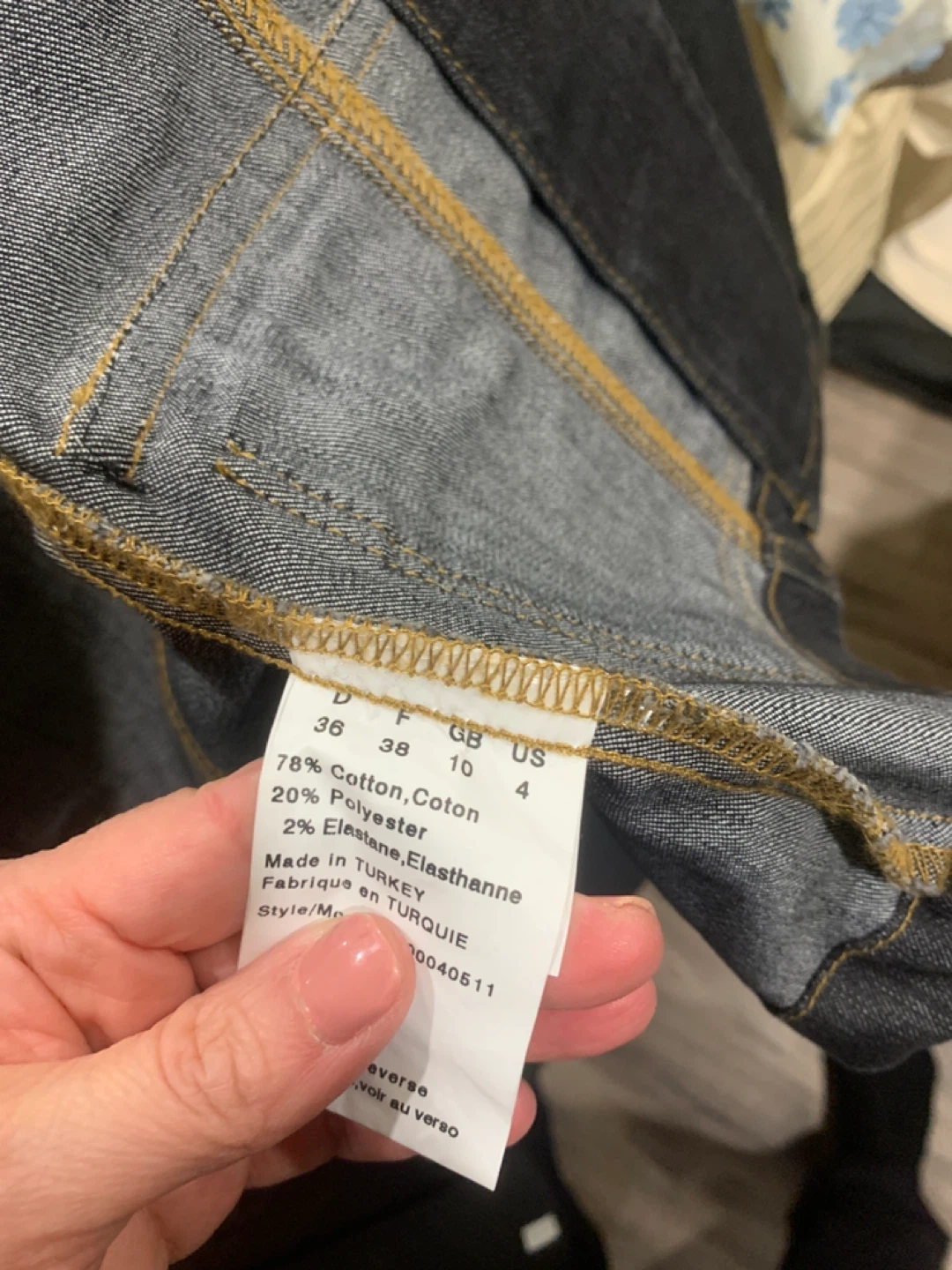 Olsen Europe Women's Denim Jacket - Size 10 - photo 2