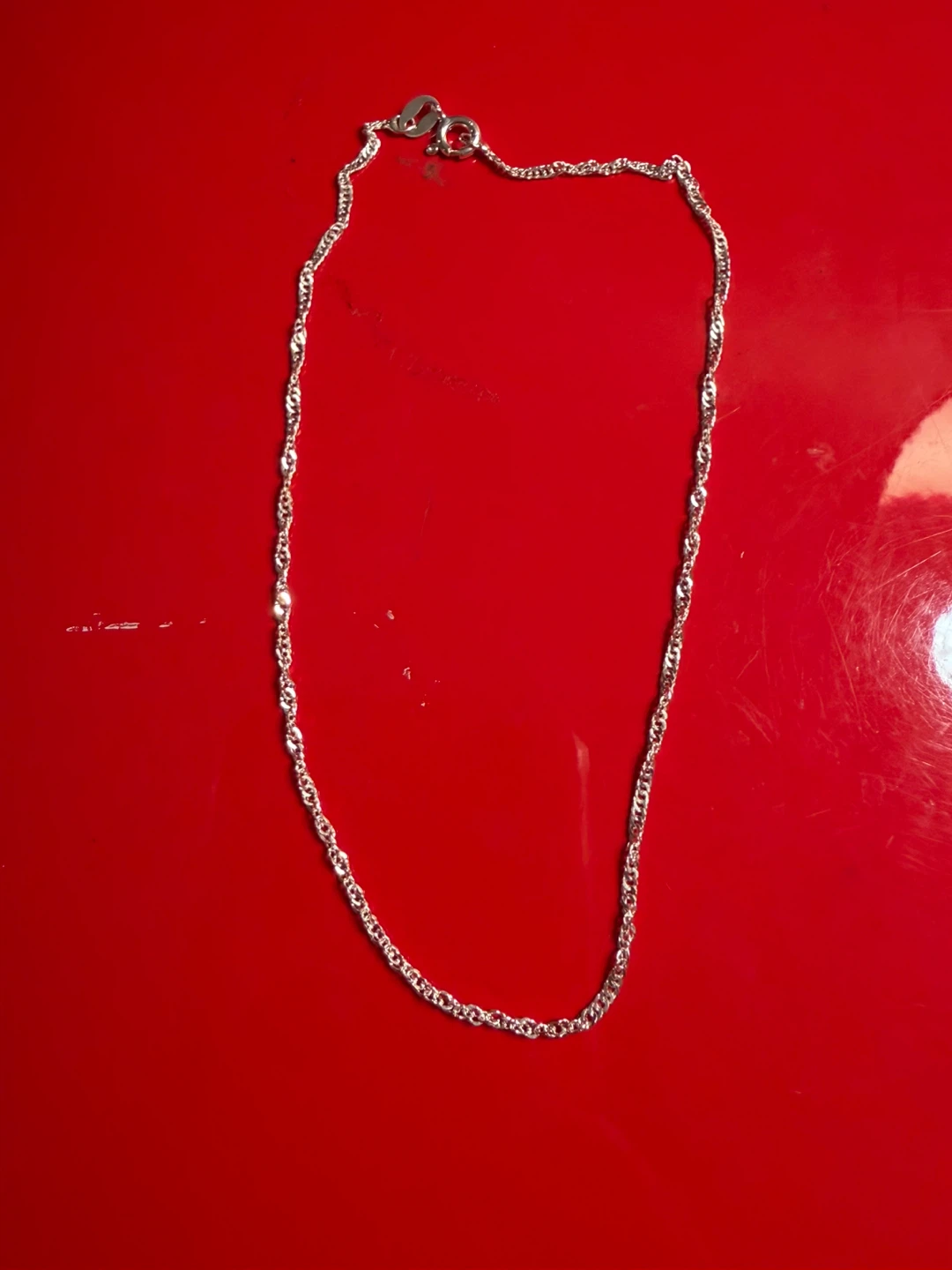 Sterling Silver 925 Italy Chain Necklace