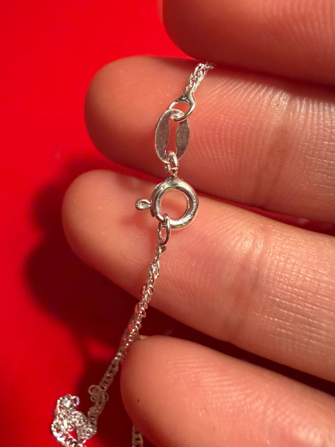 Sterling Silver 925 Italy Chain Necklace - photo 3