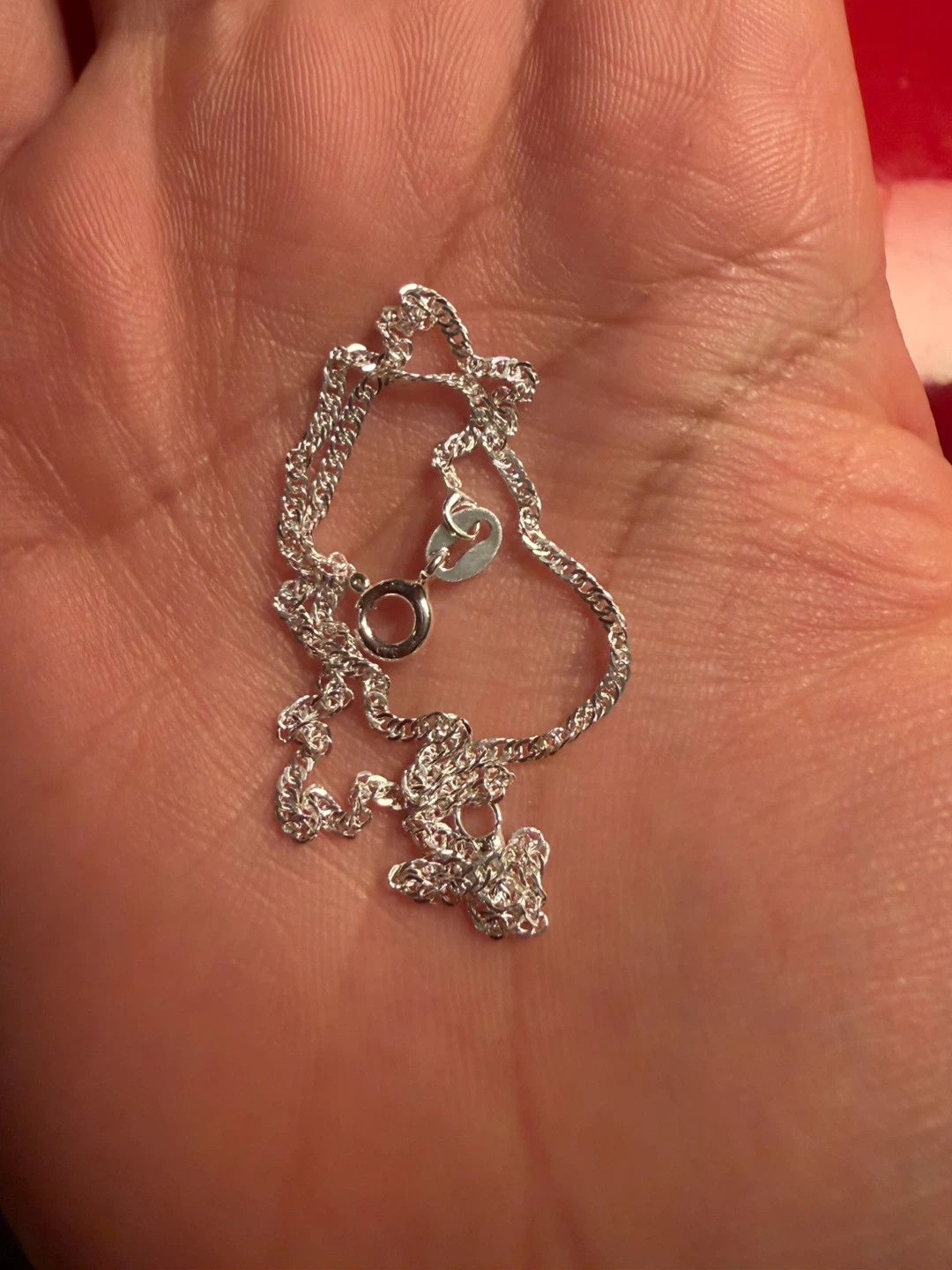 Sterling Silver 925 Italy Chain Necklace - photo 2