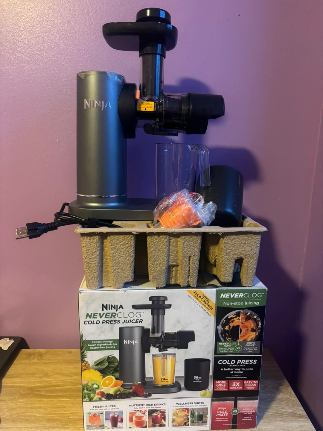 Ninja NeverClog Cold Press Juicer