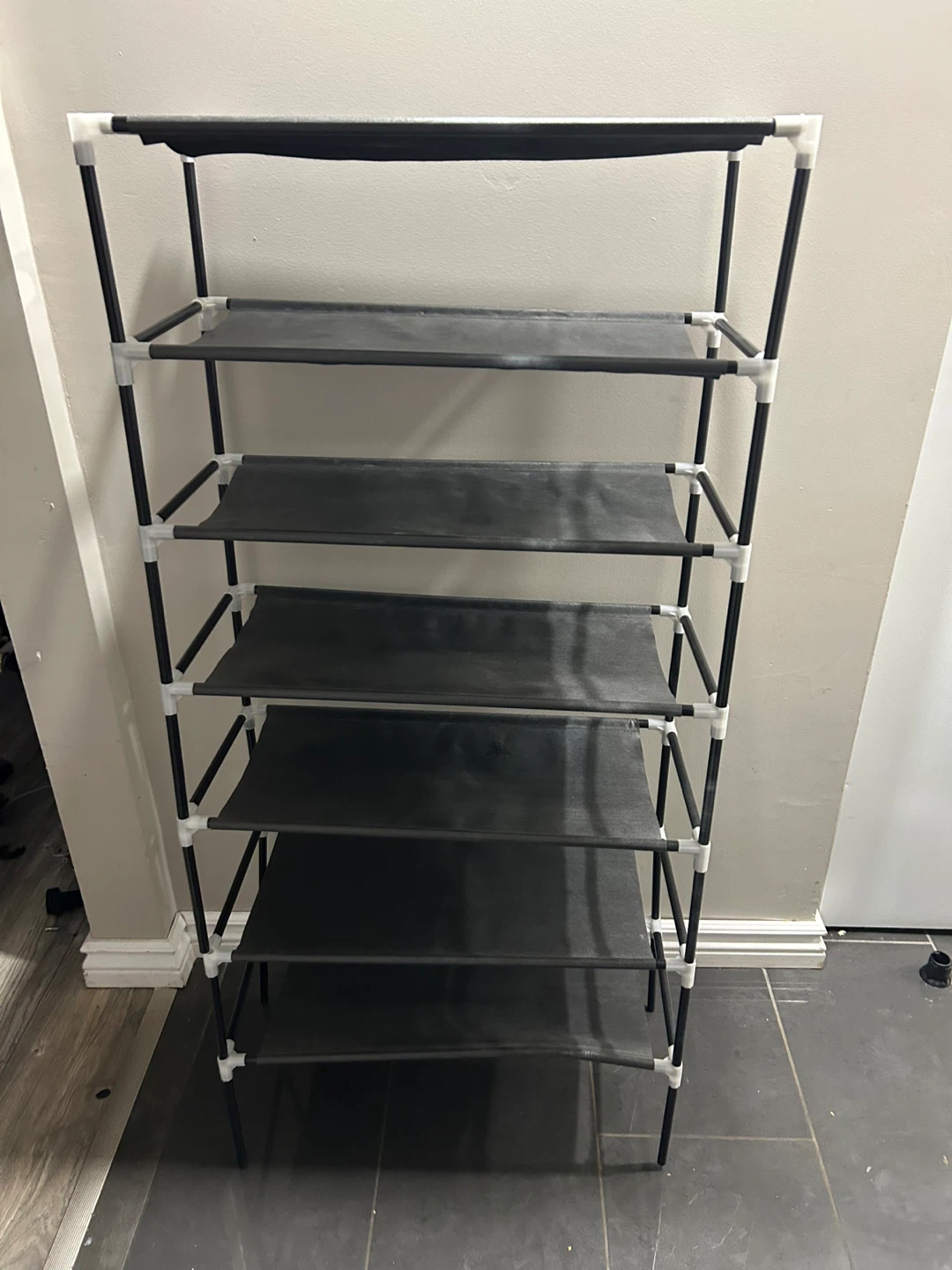 6-Tier Fabric Shoe Rack - photo 4