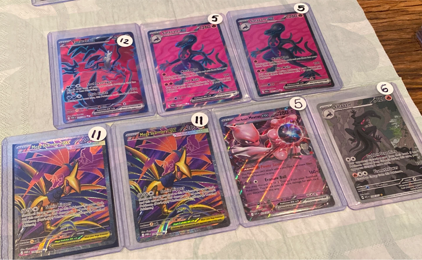 Assorted Pokemon Full Art Trading Cards - photo 4