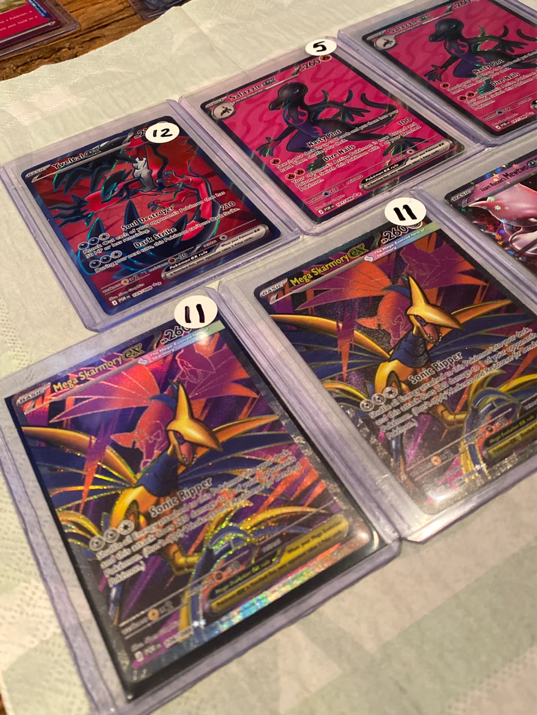 Assorted Pokemon Full Art Trading Cards - photo 2