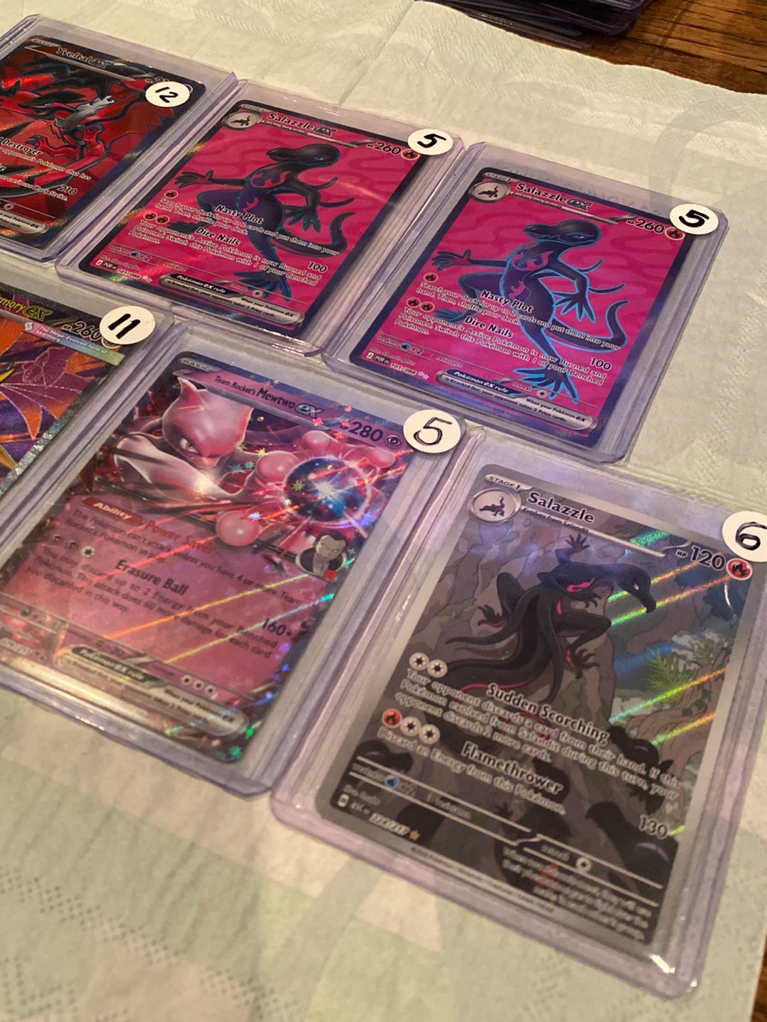 Assorted Pokemon Full Art Trading Cards - photo 3