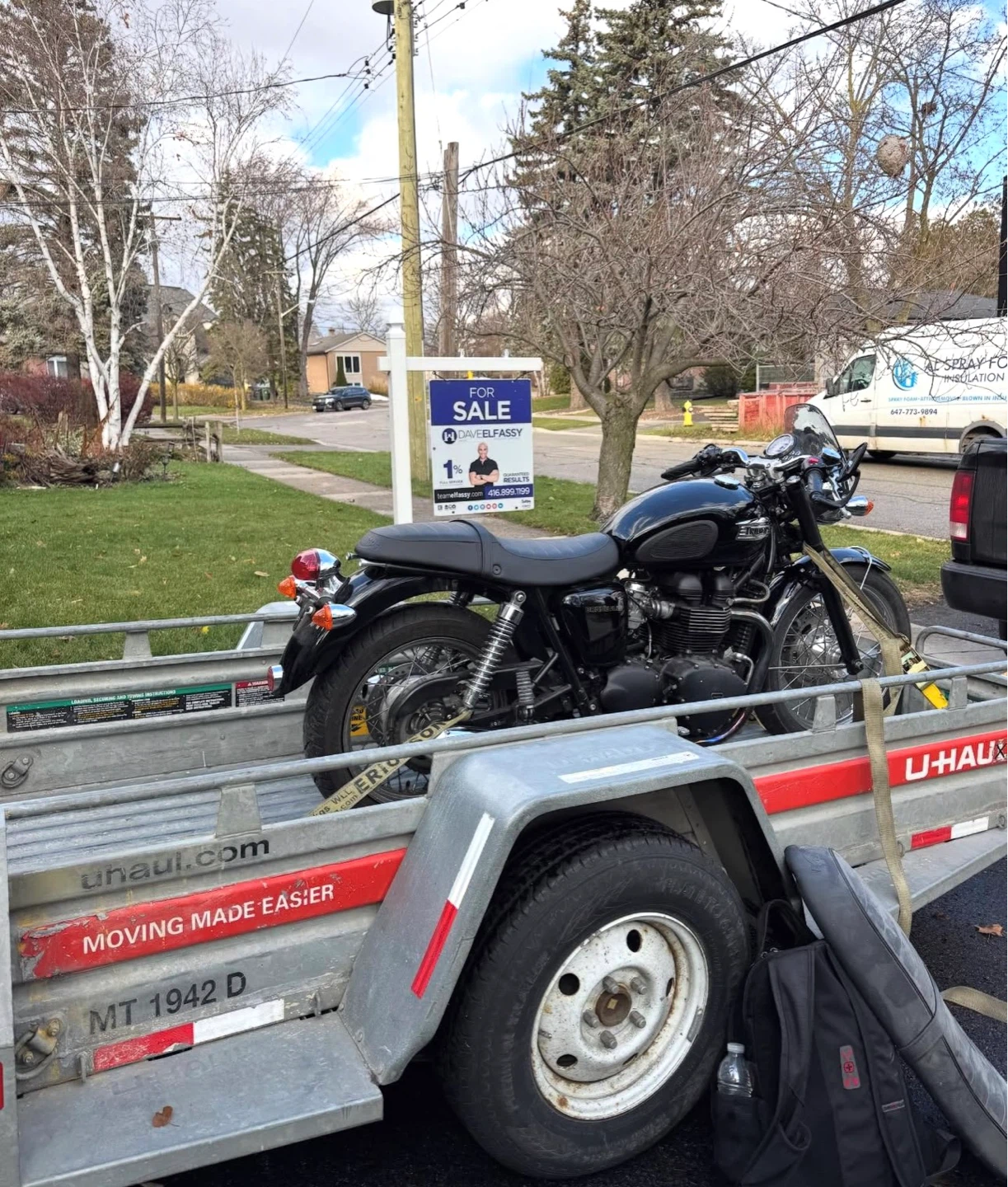 Motorcycle transport tow gta