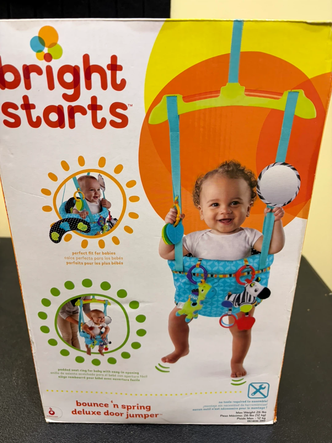 Bright Starts Bounce 'n Spring Deluxe Door Jumper - photo 2