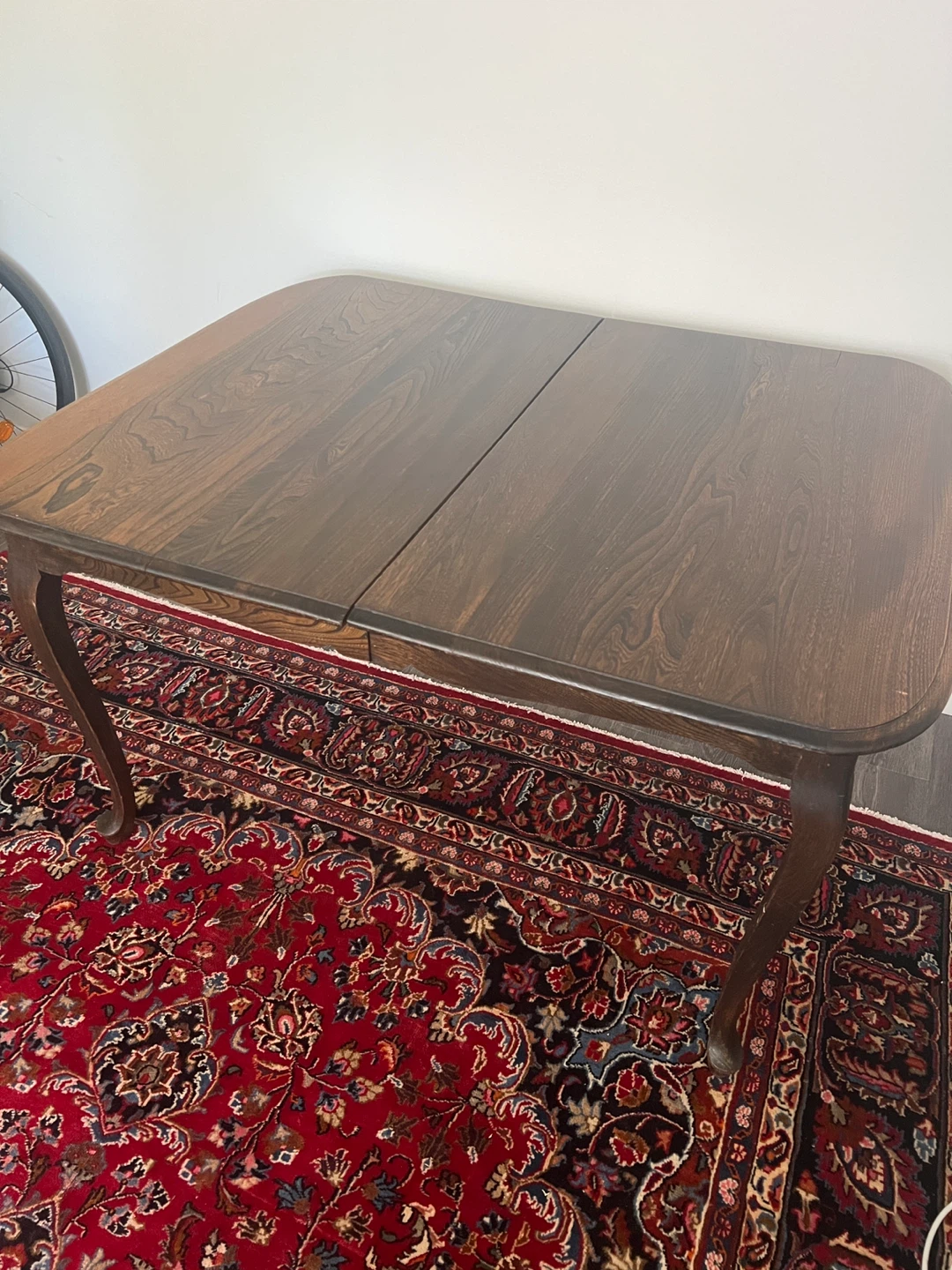 Vintage Dark Wood Dining Table - photo 3