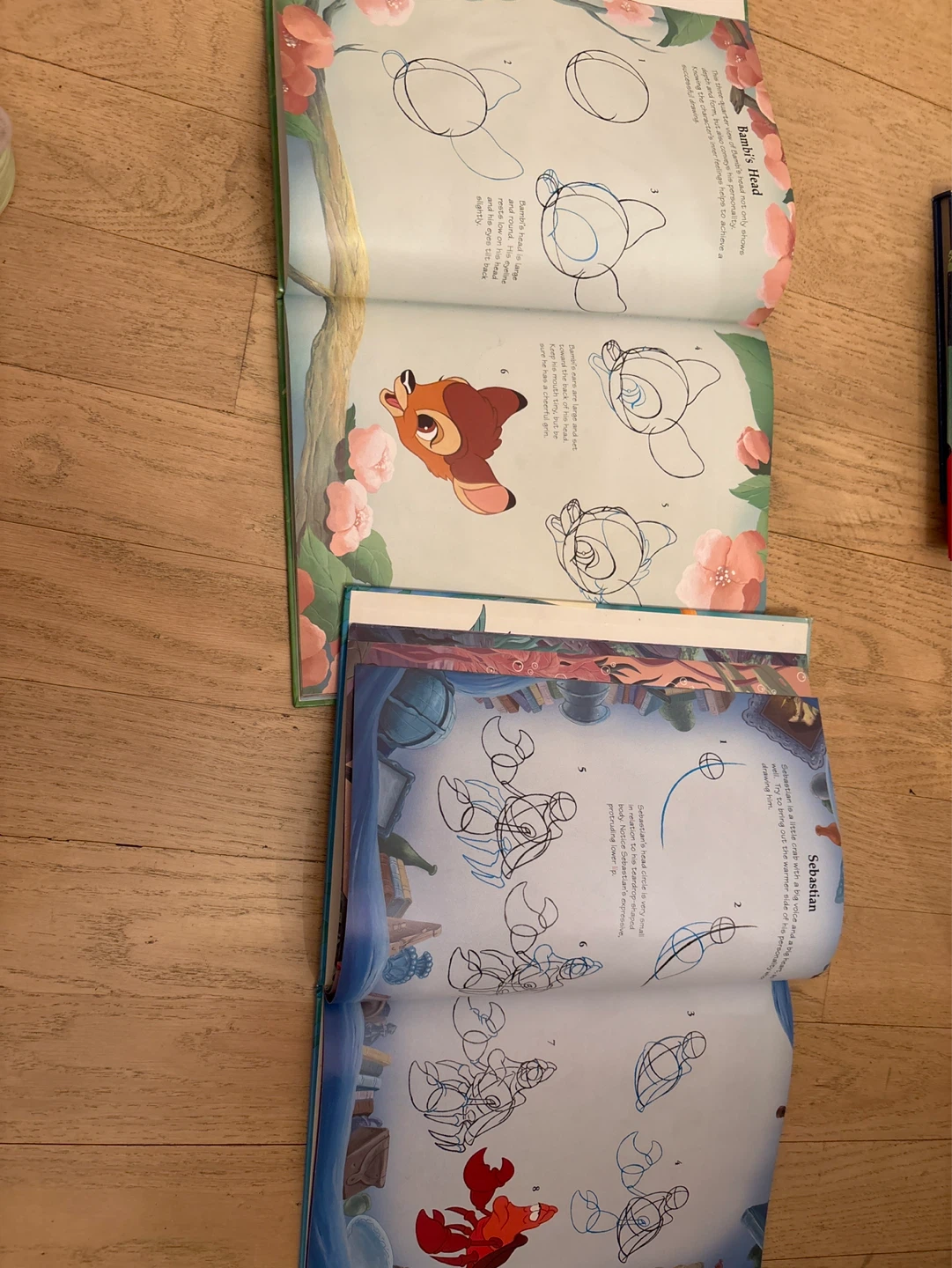 Disney How-To-Draw Books: Bambi & The Little Mermaid - photo 2