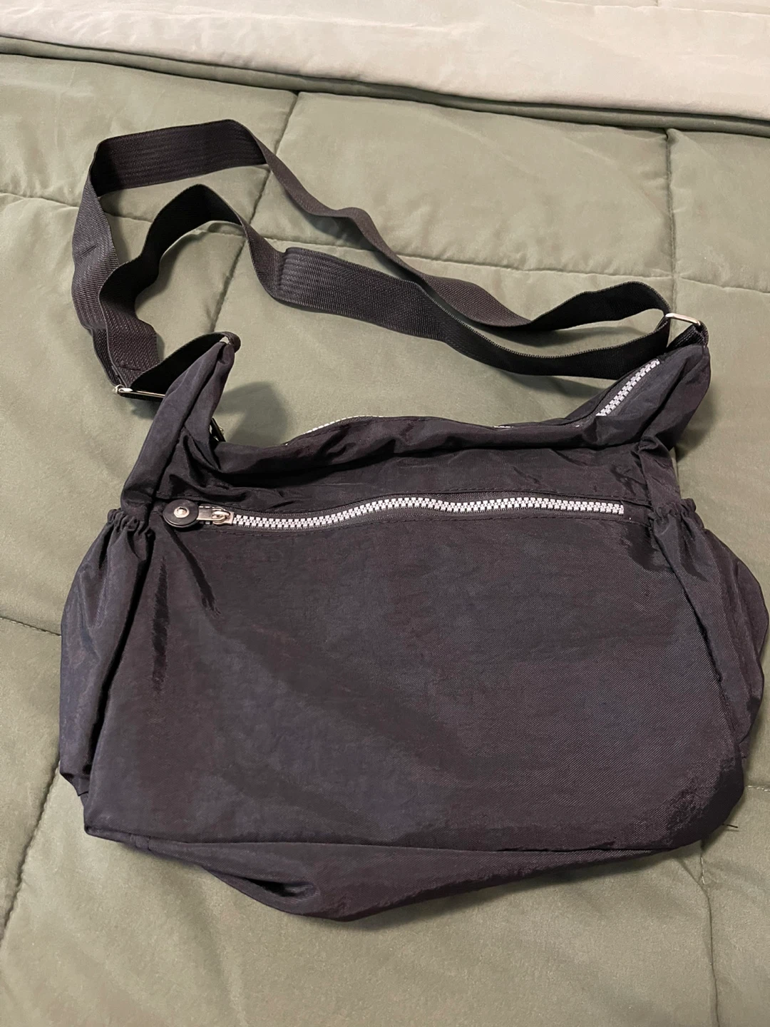 Black Nylon Crossbody Bag - photo 3