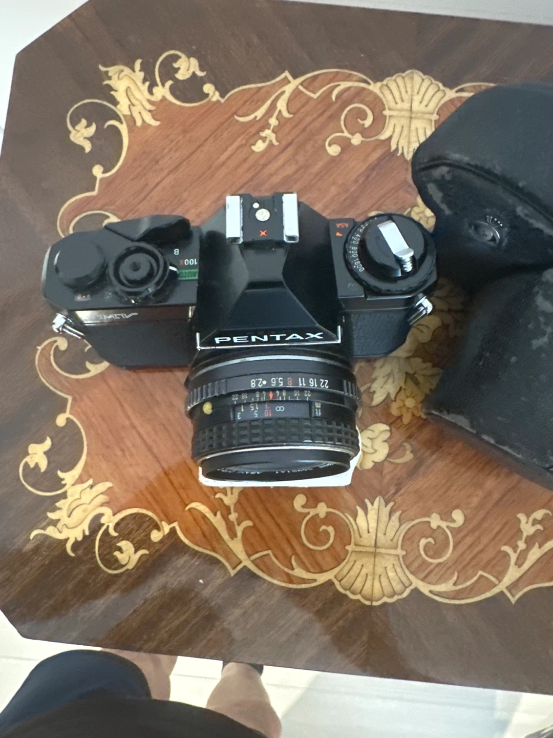 Pentax MV35mm Film Camera with Lens and Case - photo 2