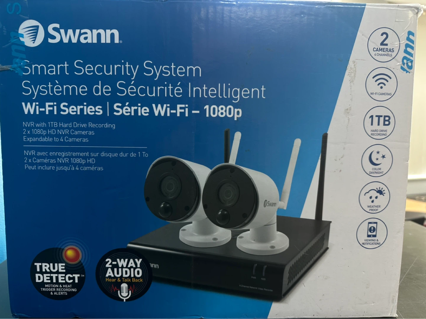 Swann Smart Security System Wi-Fi Series 1080p