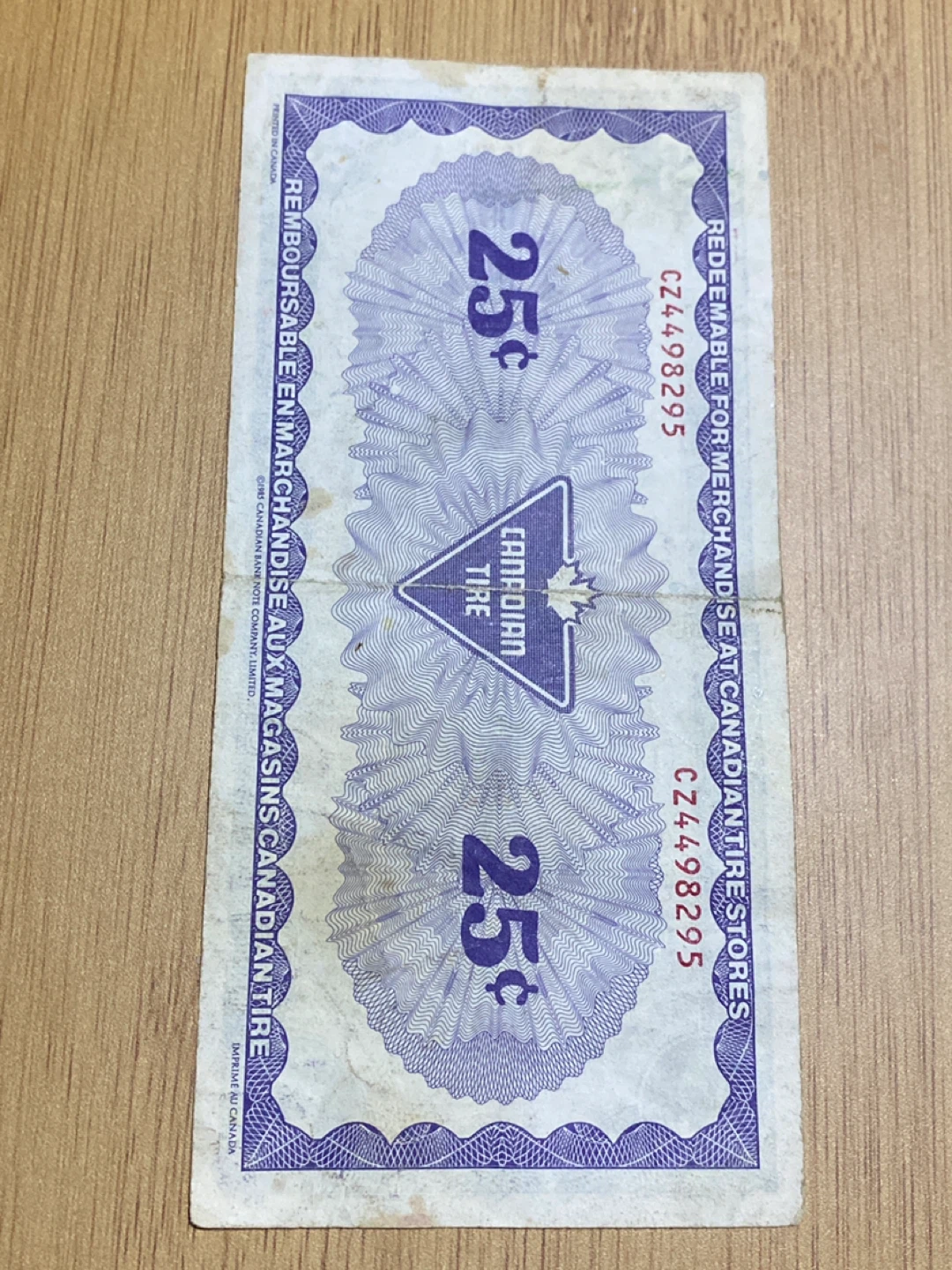 Canadian Tire 25 Cent Cash Bonus Voucher - photo 2