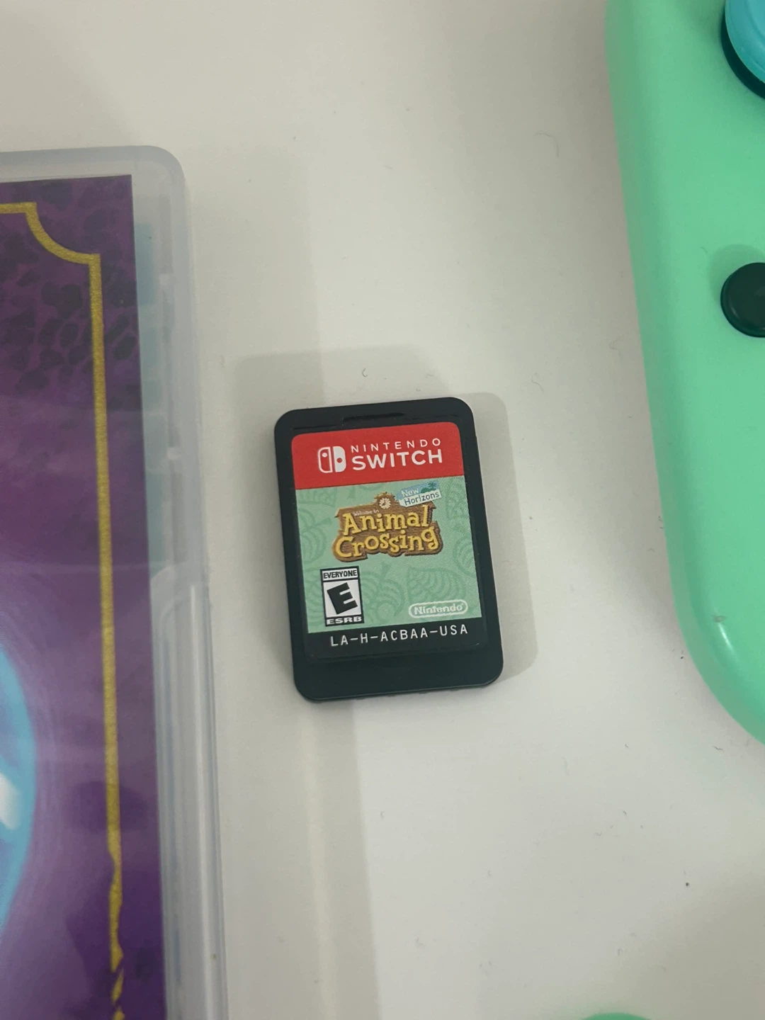 Nintendo Switch Bundle + Pokémon Violet + Animal Crossing + Case - photo 5
