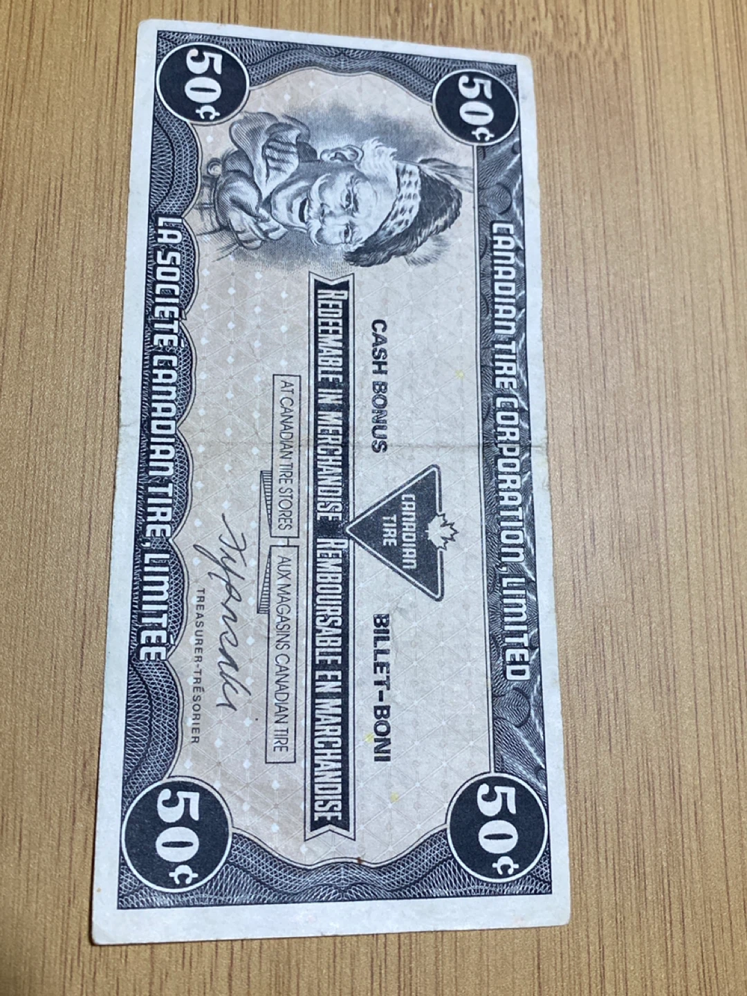 Canadian Tire 50 Cent Cash Bonus Billet-Boni - photo 3