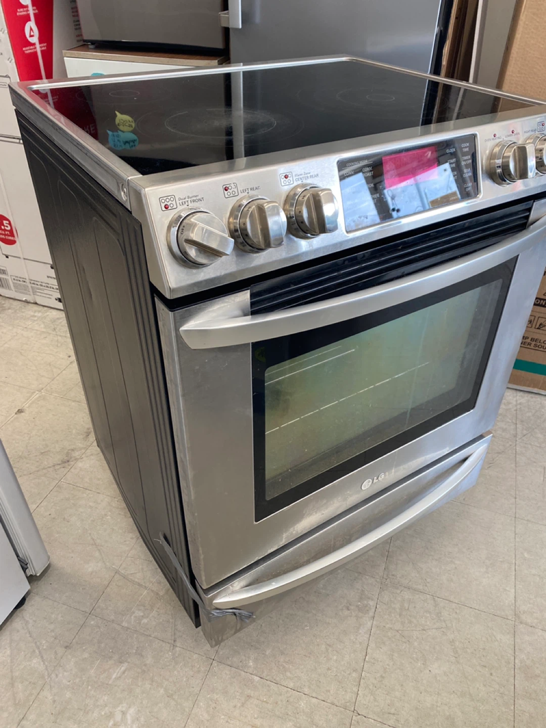 LG Slide-In Range