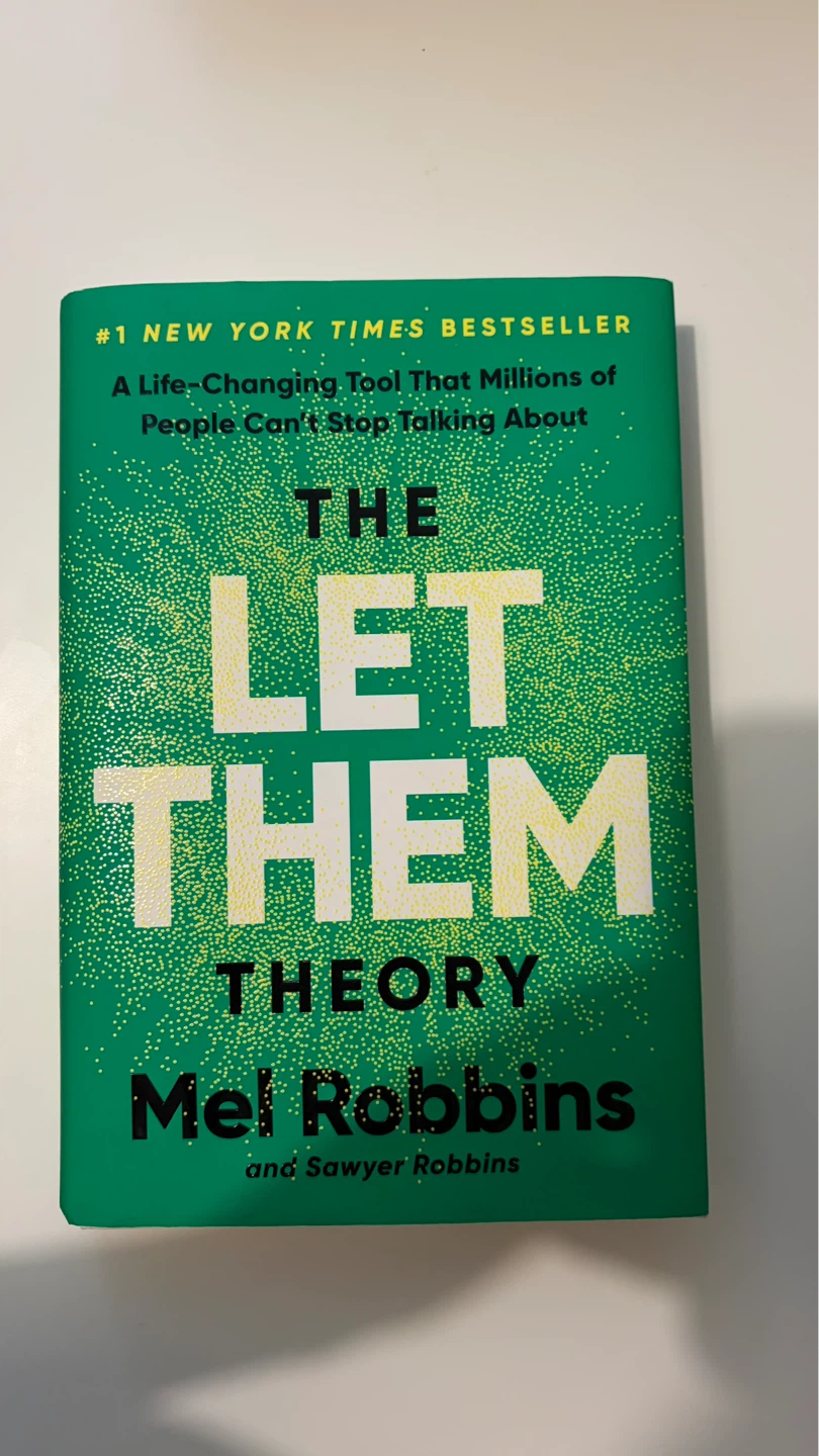 The Let Them Theory Book by Mel Robbins and Sawyer Robbins