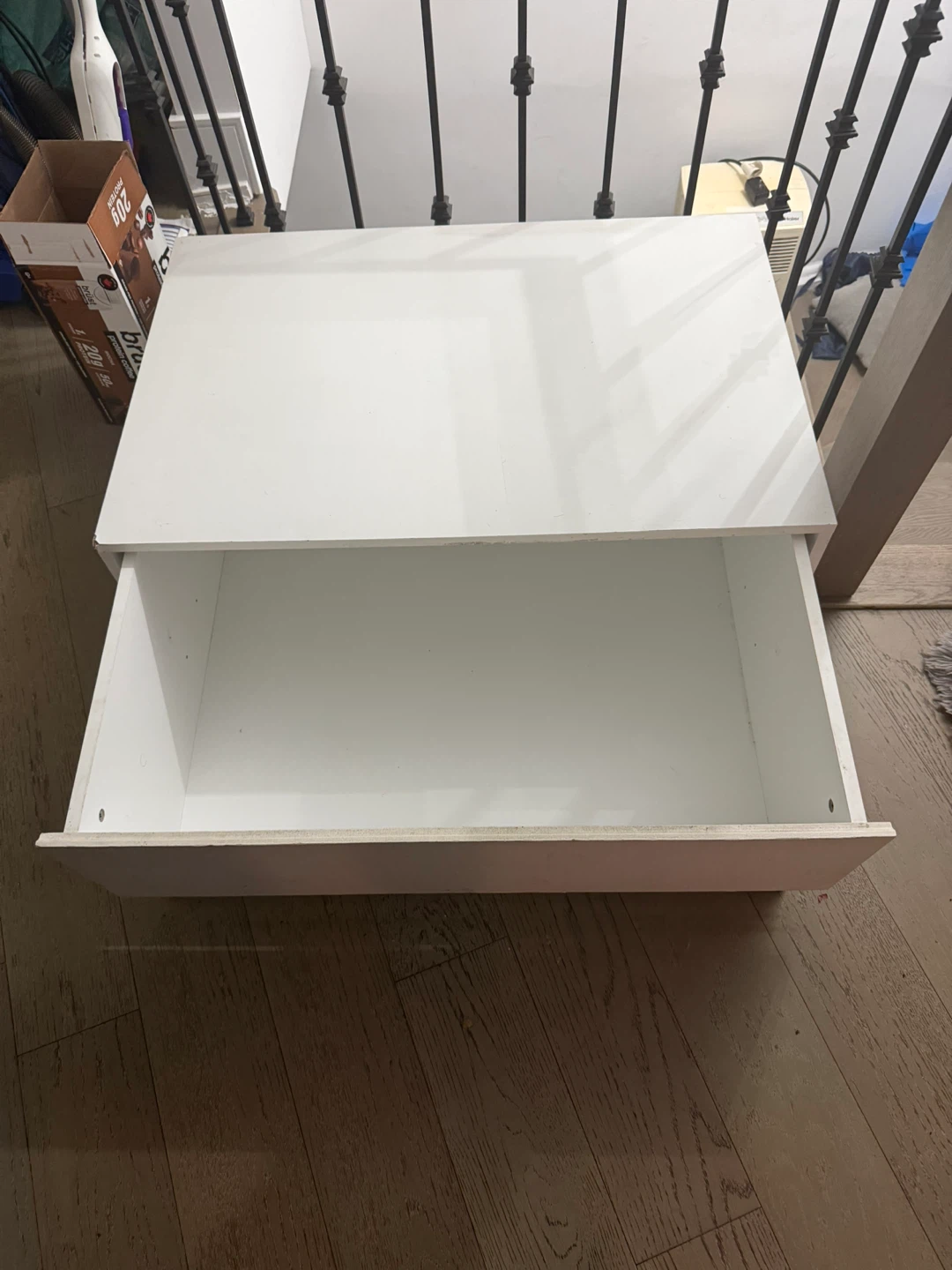 White Storage Drawer Unit